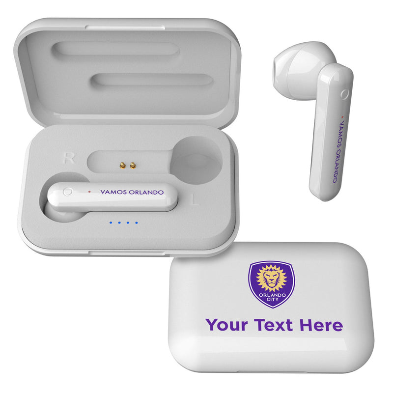 Orlando City Soccer Club Personalized Insignia Wireless TWS Earbuds
