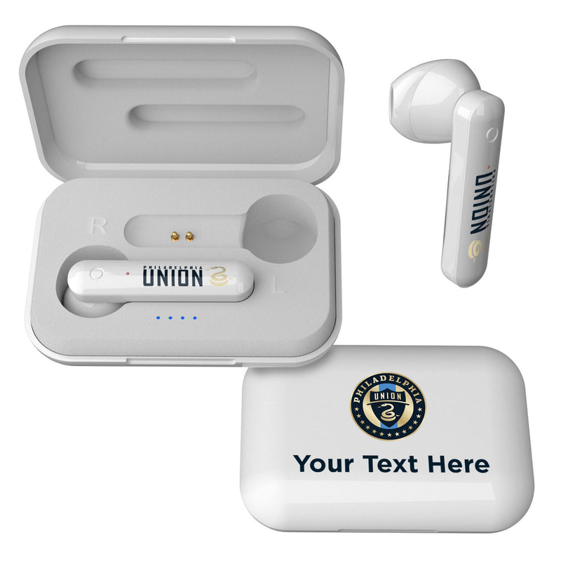 Philadelphia Union Personalized Insignia Wireless TWS Earbuds