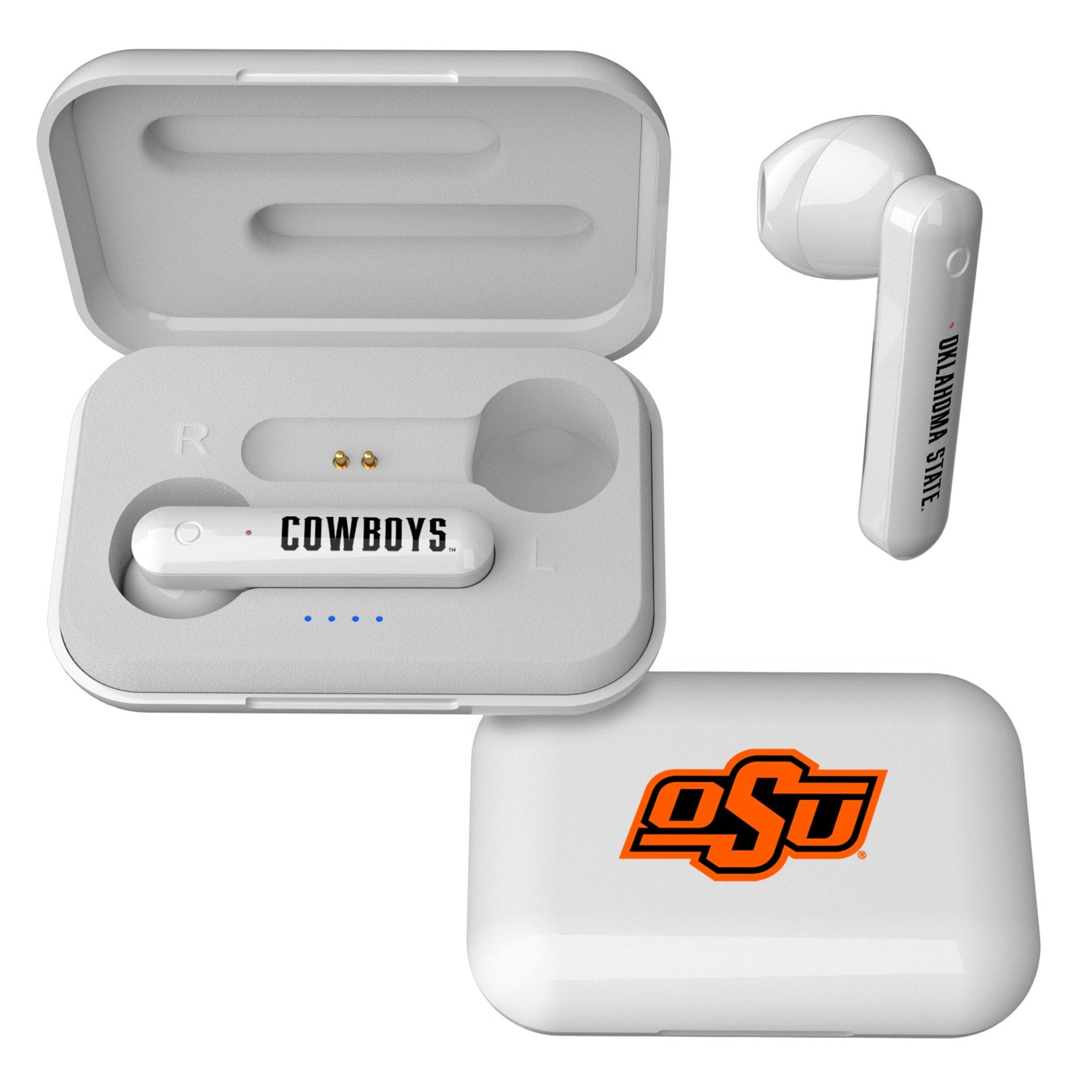 Oklahoma State University Cowboys Insignia Wireless TWS Earbuds