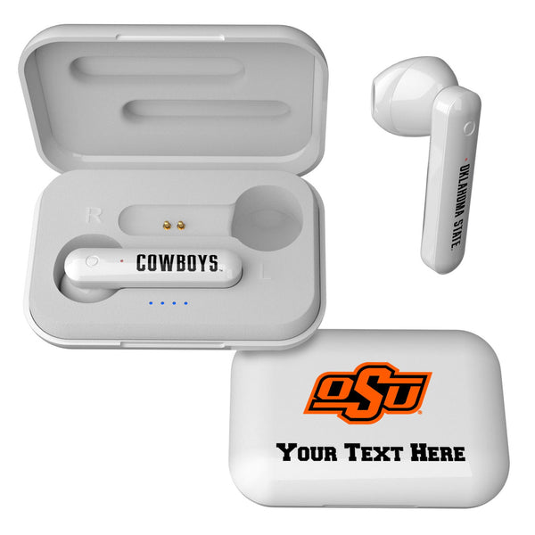 Oklahoma State University Cowboys Personalized Insignia Wireless TWS Earbuds