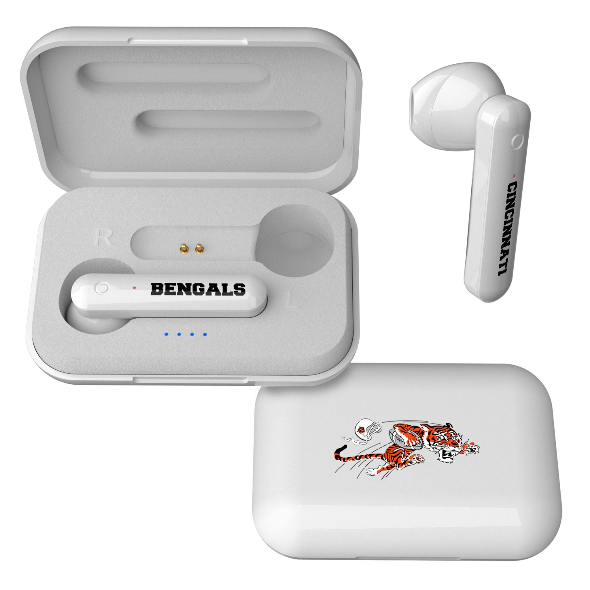 Cincinnati Bengals Historic Collection Insignia Wireless TWS Earbuds