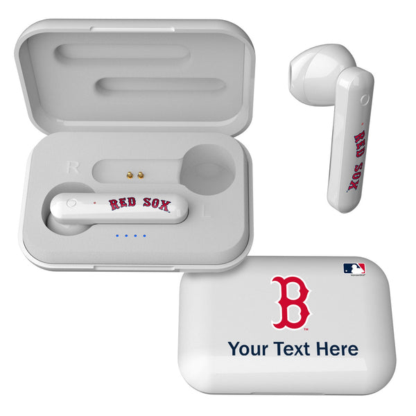 Boston Red Sox Personalized Insignia Wireless TWS Earbuds