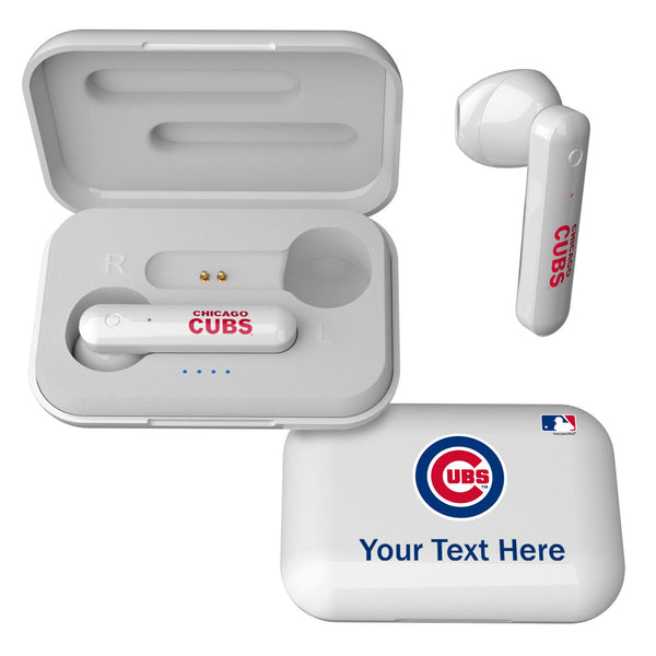 Chicago Cubs Personalized Insignia Wireless TWS Earbuds
