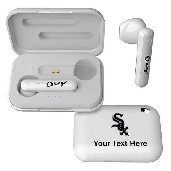 Chicago White Sox Personalized Insignia Wireless TWS Earbuds