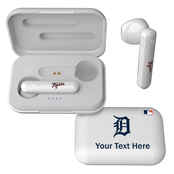 Detroit Tigers Personalized Insignia Wireless TWS Earbuds