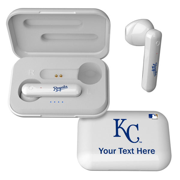 Kansas City Royals Personalized Insignia Wireless TWS Earbuds