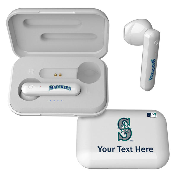 Seattle Mariners Personalized Insignia Wireless TWS Earbuds