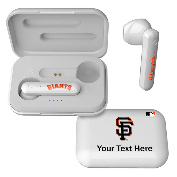 San Francisco Giants Personalized Insignia Wireless TWS Earbuds