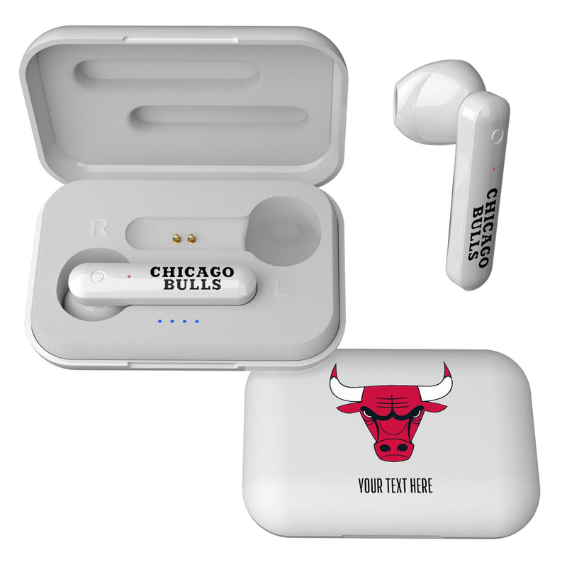 Chicago Bulls Personalized Insignia Wireless TWS Earbuds