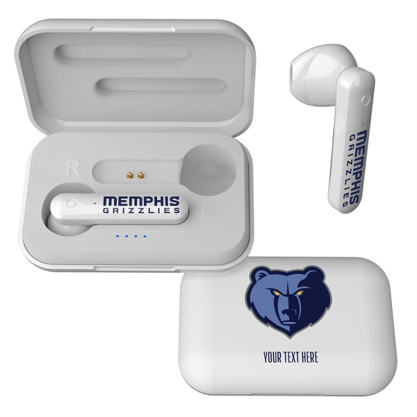 Memphis Grizzlies Personalized Insignia Wireless TWS Earbuds