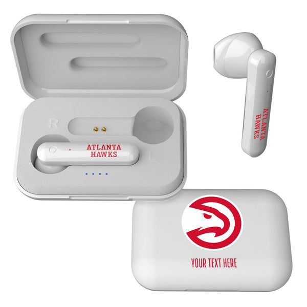 Atlanta Hawks Personalized Insignia Wireless TWS Earbuds