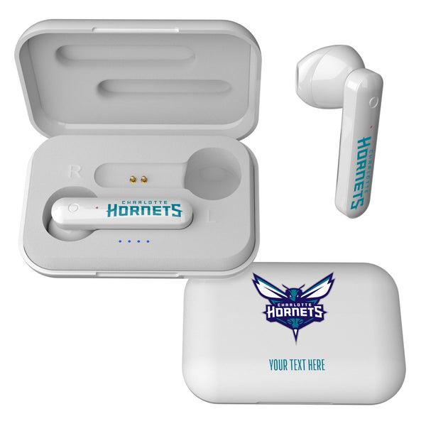 Charlotte Hornets Personalized Insignia Wireless TWS Earbuds