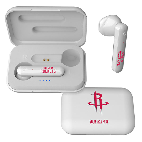 Houston Rockets Personalized Insignia Wireless TWS Earbuds