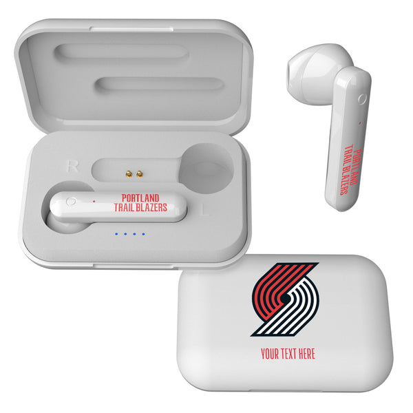 Portland Trail Blazers Personalized Insignia Wireless TWS Earbuds