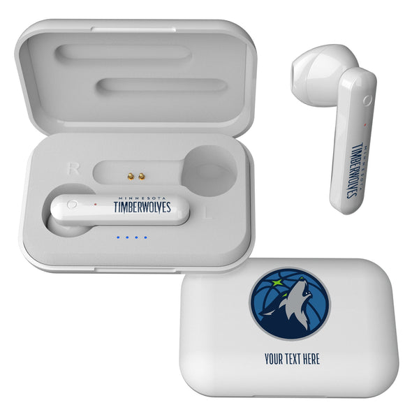 Minnesota Timberwolves Personalized Insignia Wireless TWS Earbuds