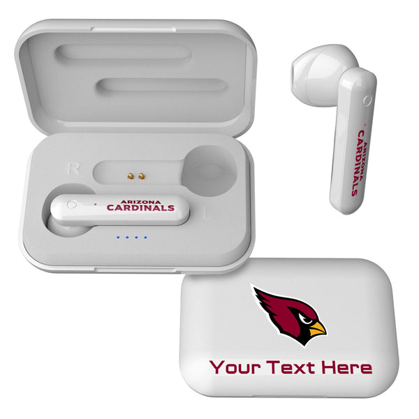 Arizona Cardinals Personalized Insignia Wireless TWS Earbuds
