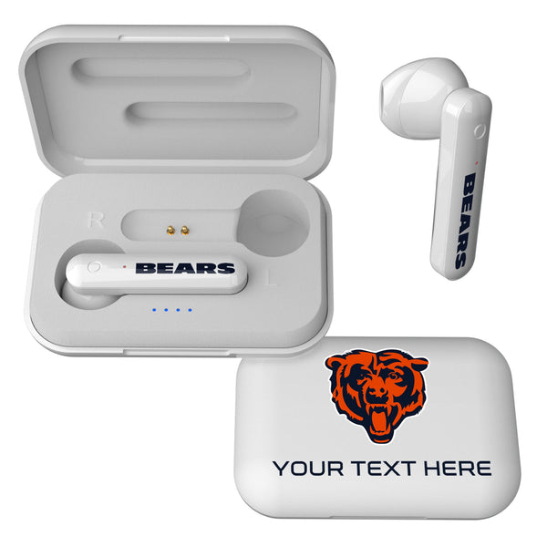 Chicago Bears Personalized Insignia Wireless TWS Earbuds
