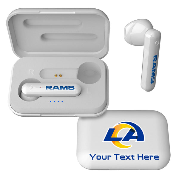 Los Angeles Rams Personalized Insignia Wireless TWS Earbuds