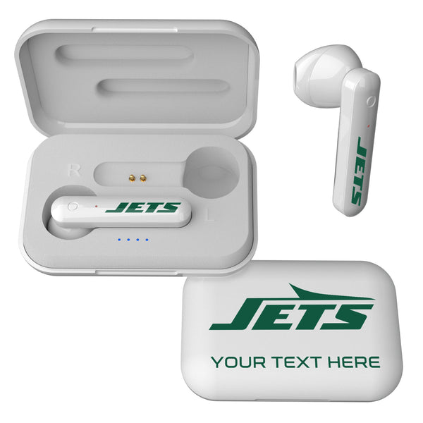 New York Jets Personalized Insignia Wireless TWS Earbuds