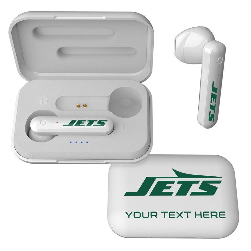 New York Jets Personalized Insignia Wireless TWS Earbuds