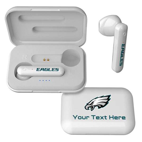 Philadelphia Eagles Personalized Insignia Wireless TWS Earbuds