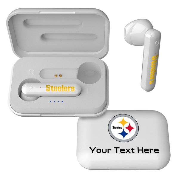 Pittsburgh Steelers Personalized Insignia Wireless TWS Earbuds