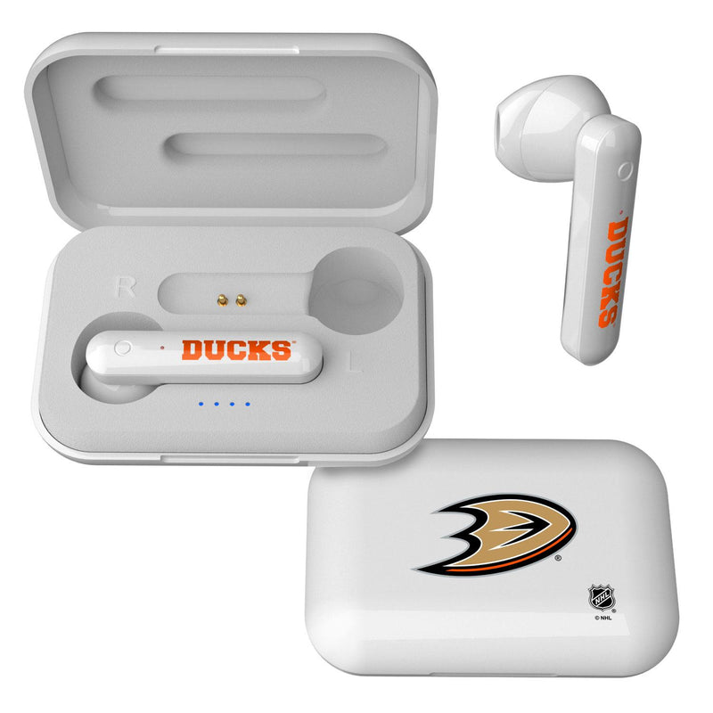 Anaheim Ducks Insignia Wireless TWS Earbuds