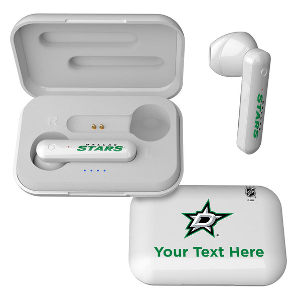 Dallas Stars Personalized Insignia Wireless TWS Earbuds