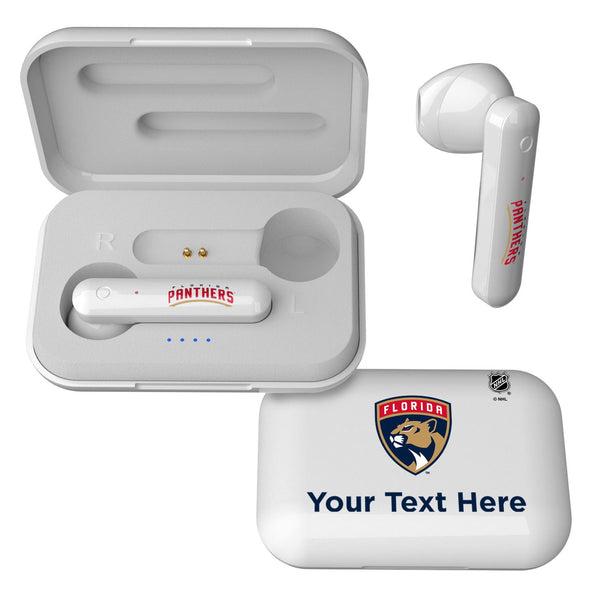 Florida Panthers Personalized Insignia Wireless TWS Earbuds