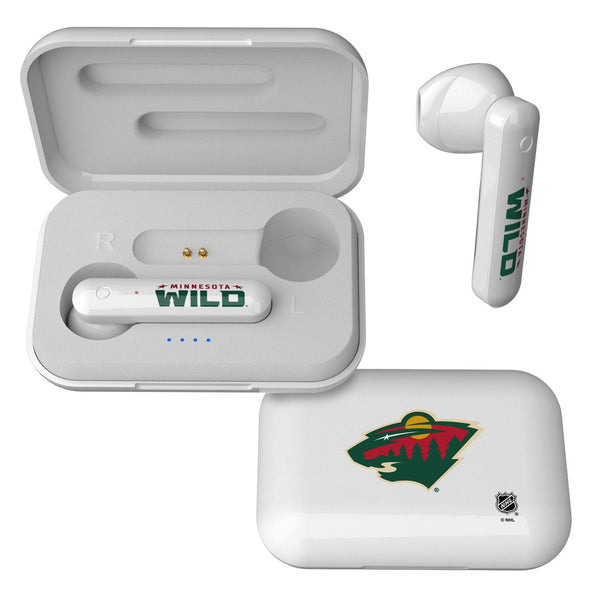Minnesota Wild Insignia Wireless Earbuds