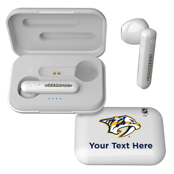 Nashville Predators Personalized Insignia Wireless TWS Earbuds