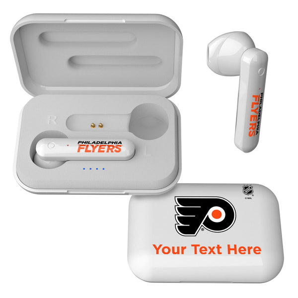 Philadelphia Flyers Personalized Insignia Wireless TWS Earbuds