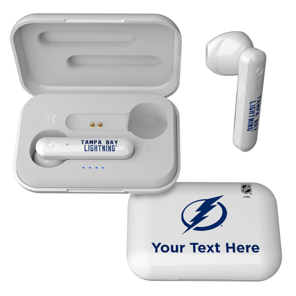 Tampa Bay Lightning Personalized Insignia Wireless TWS Earbuds