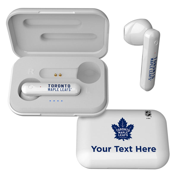 Toronto Maple Leafs Personalized Insignia Wireless TWS Earbuds