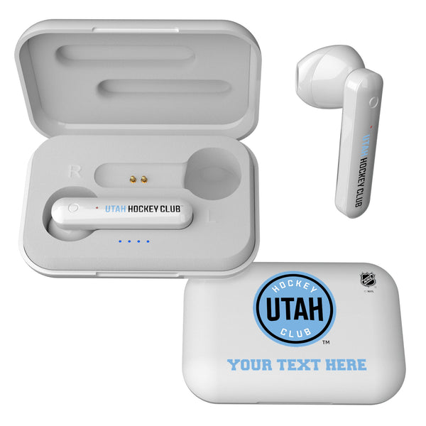Utah Hockey Club Personalized Insignia Wireless TWS Earbuds