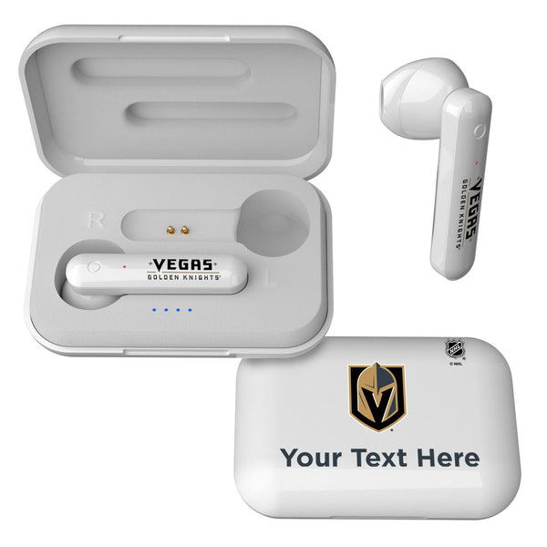 Vegas Golden Knights Personalized Insignia Wireless TWS Earbuds