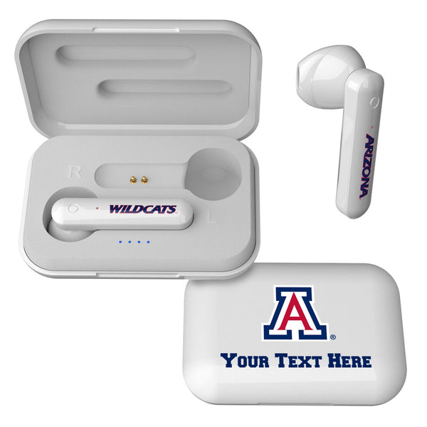 University of Arizona Wildcats Personalized Insignia Wireless TWS Earbuds