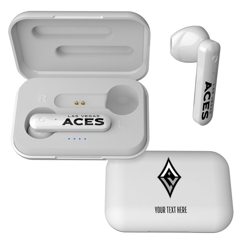 Las Vegas Aces Personalized Insignia Wireless TWS Earbuds