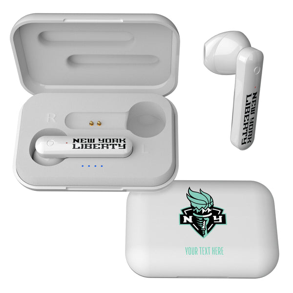 New York Liberty Personalized Insignia Wireless TWS Earbuds