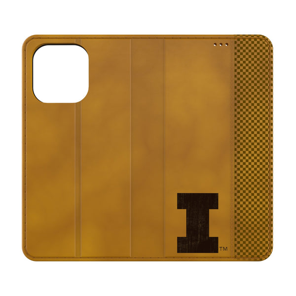 University of Illinois Fighting Illini Burn iPhone Folio Phone Case for Apple iPhone