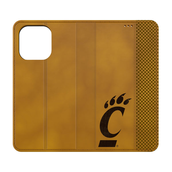 University of Cincinnati Bearcats Burn iPhone Folio Phone Case for Apple iPhone