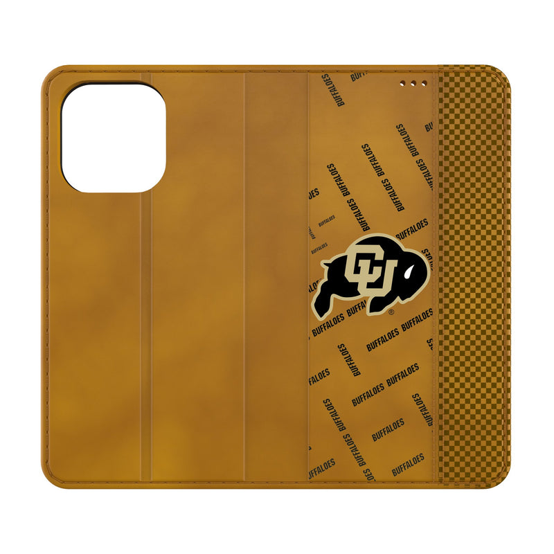 University of Colorado Buffaloes Quadtile iPhone Folio Phone Case for Apple iPhone