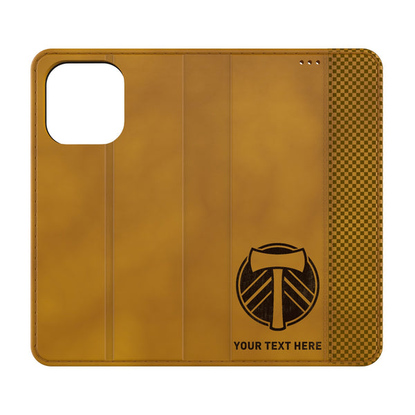 Portland Timbers Personalized Burn iPhone Folio Phone Case for Apple iPhone