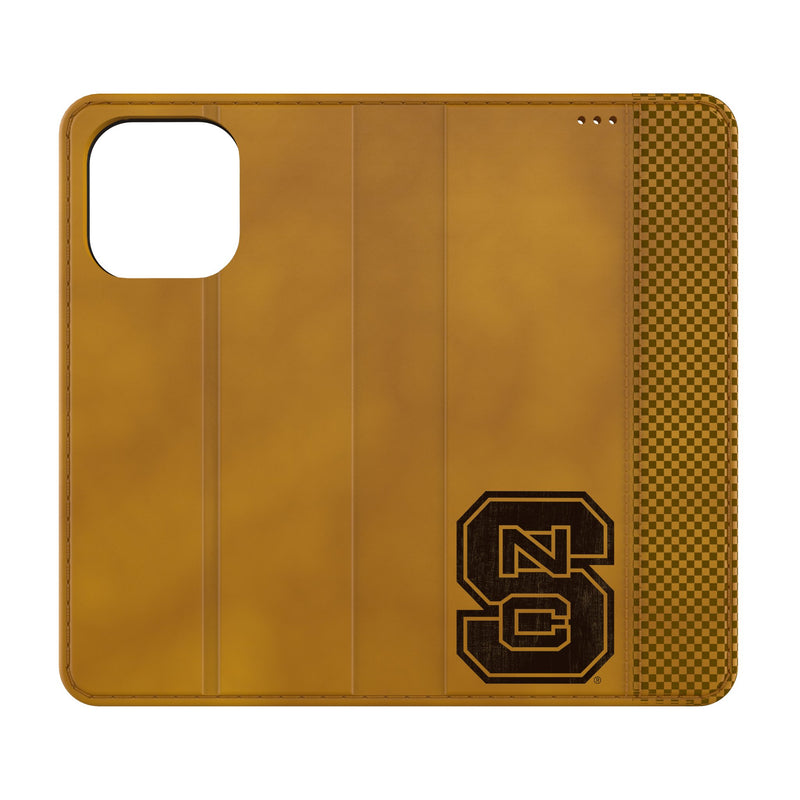 North Carolina State University Wolfpack Burn iPhone Folio Phone Case for Apple iPhone