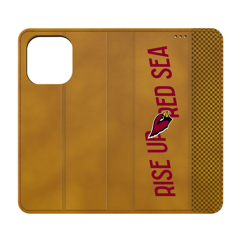 Arizona Cardinals 2024 Edition iPhone Folio Phone Case for Apple iPhone