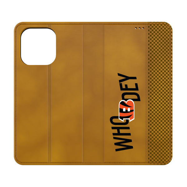Cincinnati Bengals 2024 Edition iPhone Folio Phone Case for Apple iPhone