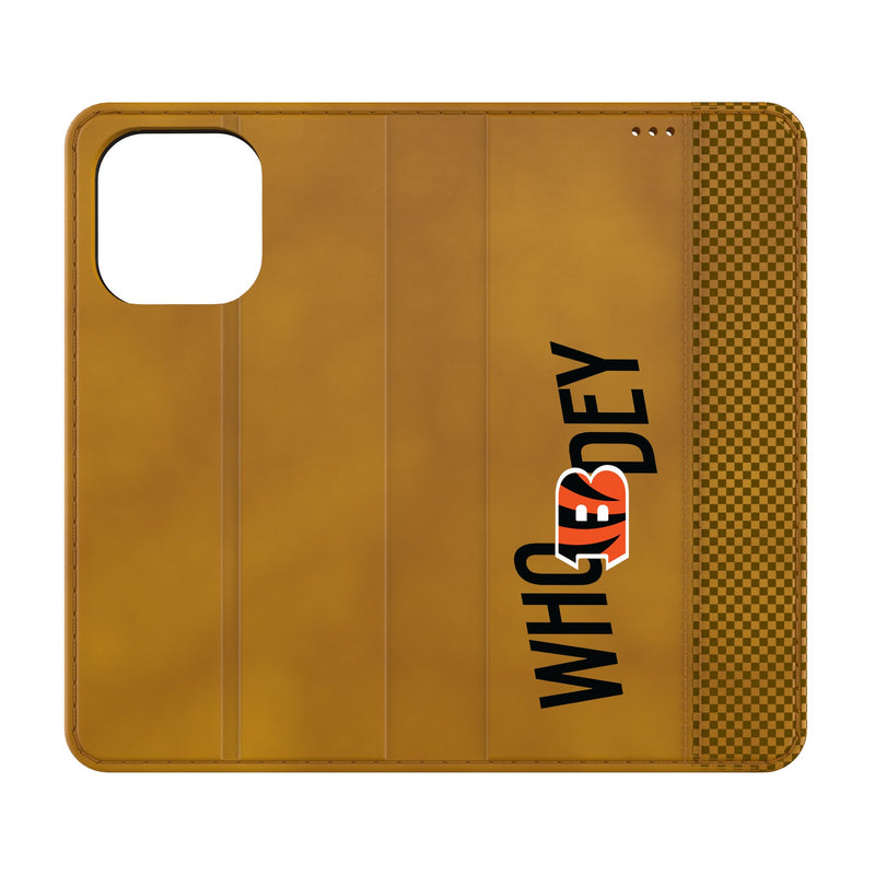 Cincinnati Bengals 2024 Edition iPhone Folio Phone Case for Apple iPhone