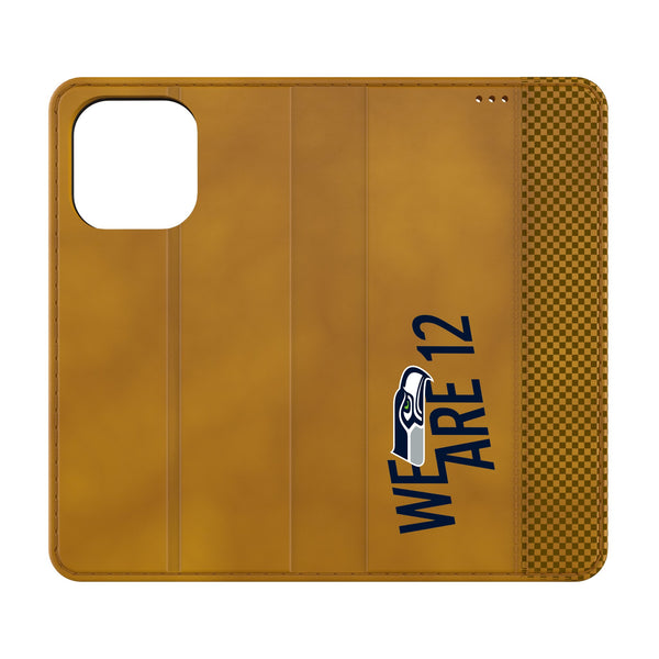 Seattle Seahawks 2024 Edition iPhone Folio Phone Case for Apple iPhone