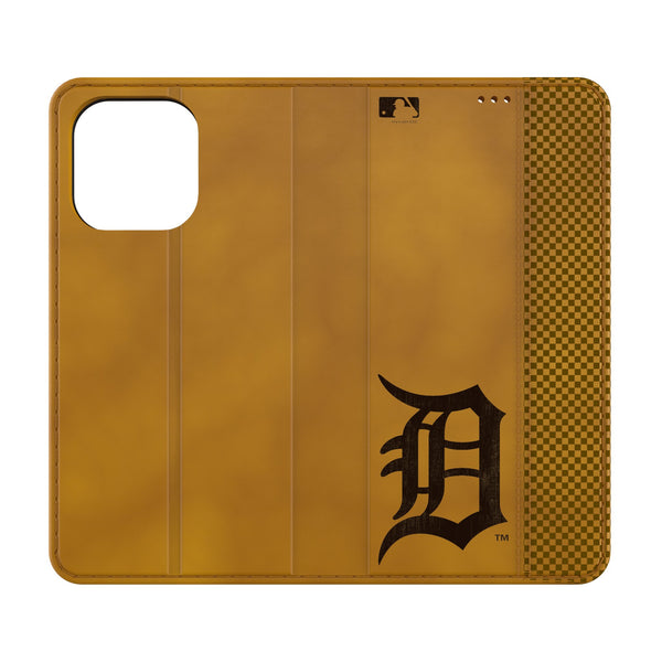 Detroit Tigers Burn iPhone Folio Phone Case for Apple iPhone