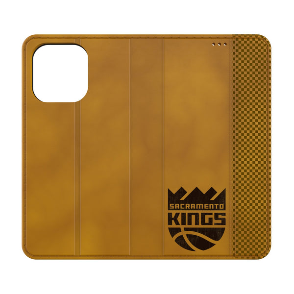 Sacramento Kings Burn iPhone Folio Phone Case for Apple iPhone